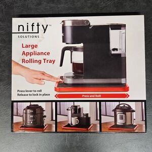 Nifty Large Appliance Rolling Tray